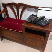 panca arte povera + ingresso moderno