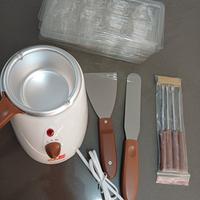 kit per fonduta di cioccolato nuova mai usata