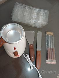 kit per fonduta di cioccolato nuova mai usata