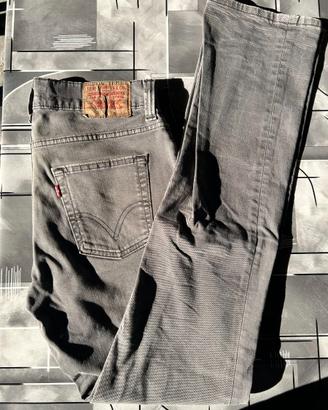 Jeans Levi's 511 Slim uomo grigio stone wash