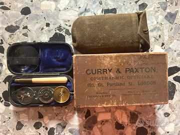 Set Curry&Paxton misurazione vista primi ‘900
