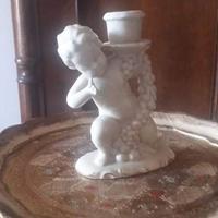 angeli cherubini in porcellana antica