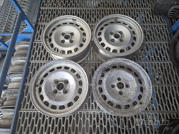 Cerchi In Magnesio Da 14" Per Maserati Biturbo 6J