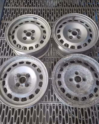 Cerchi In Magnesio Da 14" Per Maserati Biturbo 6J