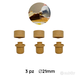3x Tappo Versatore dosatore a fungo per Bottiglie