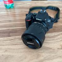 Nikon D 5600 obiettivo 18-105 originale