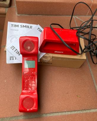 Telefono Cordless Tim Smile Rosso