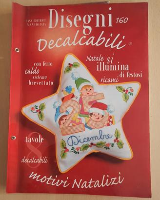 Mani di Fata Decalcabili n.160 Vintage Natale
