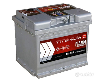 BATTERIA AUTO FIAMM cod L154+ TITANIUM PLUS 54Ah 5