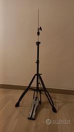 Asta Mapex nera charleston hi hat batteria 