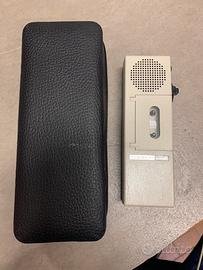 Dittafono microcassette registratore audio Compur