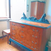 cassettiera con specchio 