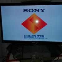Playstation 1, 3 Joypad, 2 Memory Card. PHOTOTEST 