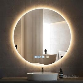 Specchio bagno LED retroilluminato antiappanamento