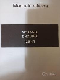 Manuale d'officina Fantic 125 4t 2017/2020