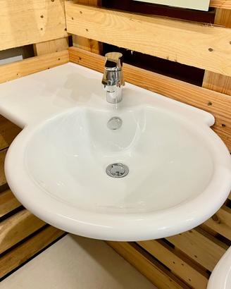 OUTLET – Lavabo ceramica | angolare