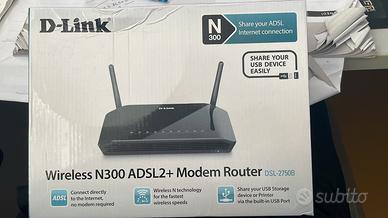 Router d-link N300 adsl2