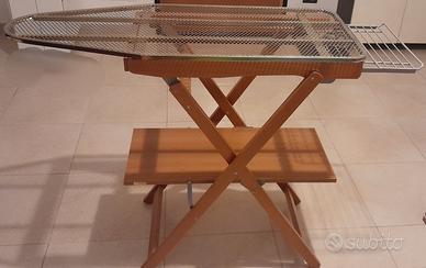 Asse da stiro in faggio