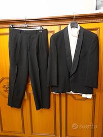 smoking loro piana completo di camicia 