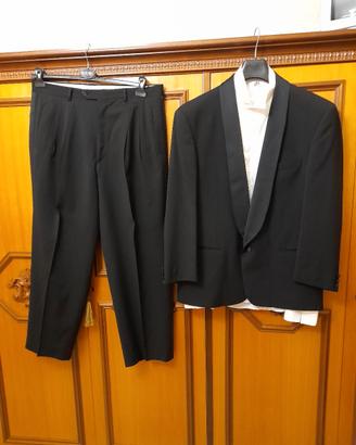 smoking loro piana completo di camicia 