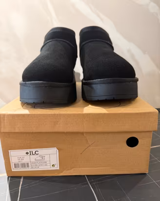 Stivaletti platform ILC neri donna tg.41