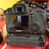canon 6d con ottiche e accessori 