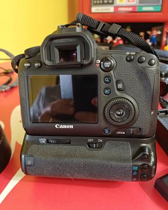 canon 6d con ottiche e accessori 