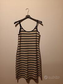 Vestito estivo a righe taglia L
