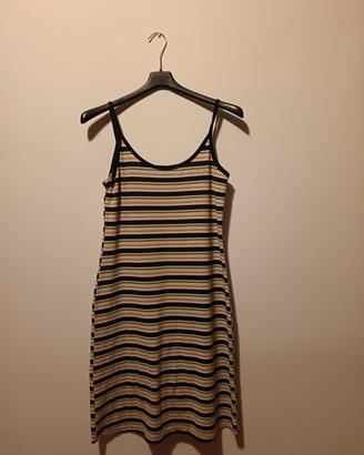 Vestito estivo a righe taglia L