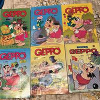 Geppo n. 6 giornalini fumetti lotto