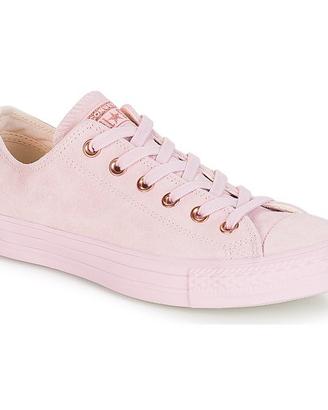 Converse scamosciate color rosa