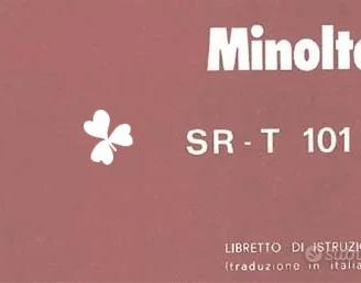 Minolta Libretto Istruzioni Fotocamere Flash