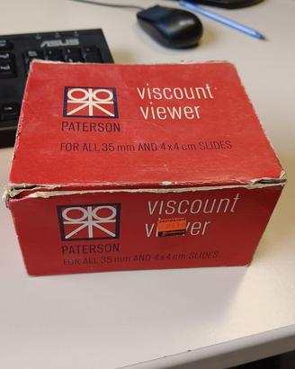 Paterson Viscount Viewer visore diapositive vintag