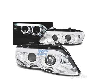 FARI OCCHI ANGEL BMW X5 E53 03-06 CROMATI XENON