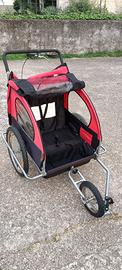 Carrello porta bambino bicicletta 