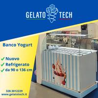 Banco yogurt refrigerato nuovo