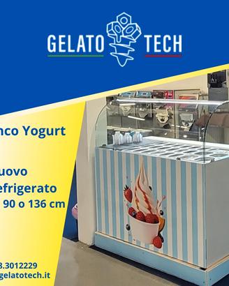 Banco yogurt refrigerato nuovo