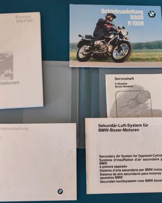 BMW Basic R80 Manuale Uso Manutenzione Completo