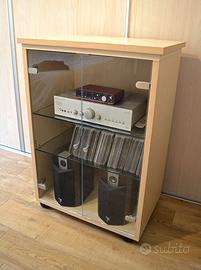 IMPIANTO STEREO CAMBRIDGE FOCAL + MOBILE  DISCHI