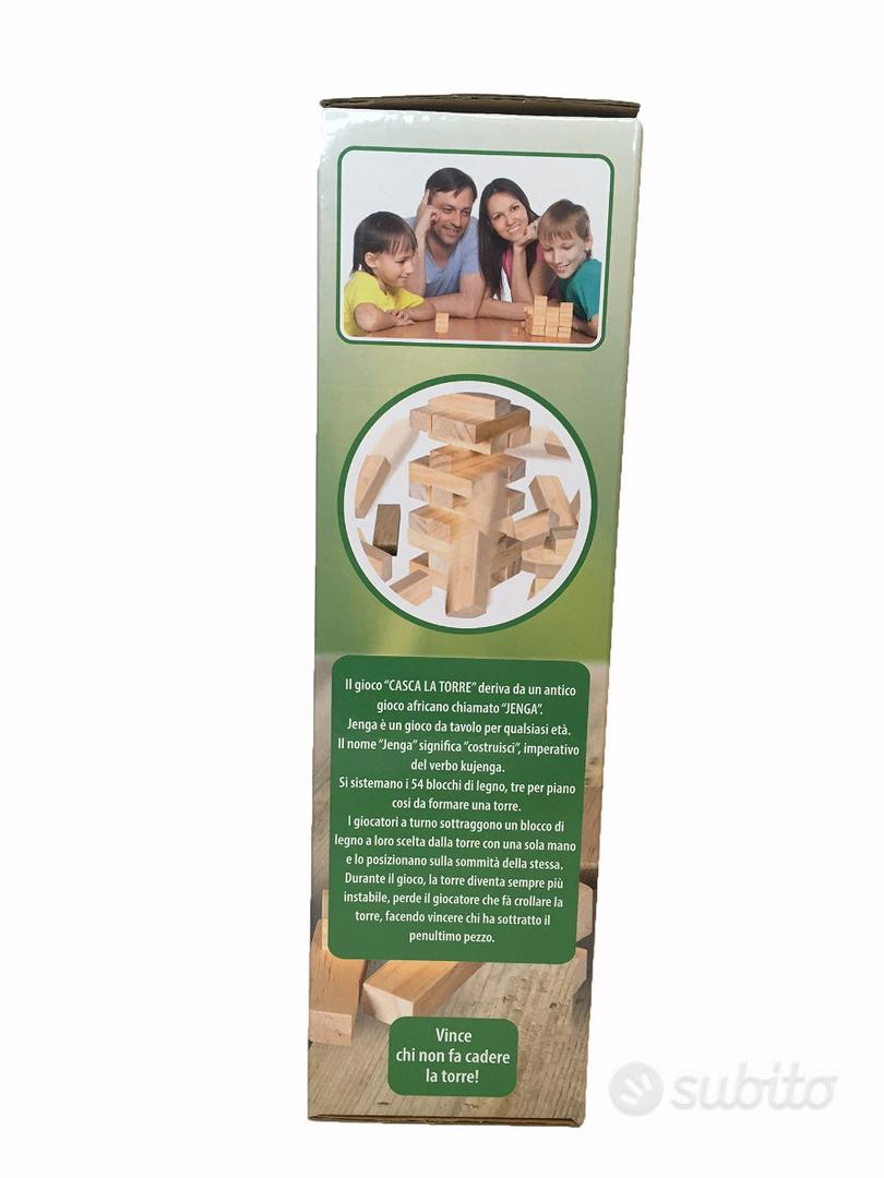 Gioco per Jenga Torre in Legno Torre Magica Torre - Tutto per i bambini In  vendita a Asti