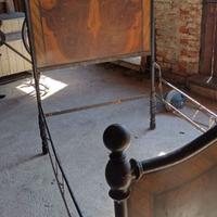 Letto in ferro dell'800