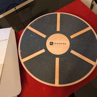 Tavola legno equilibrio caviglia BALANCEBOARD nera