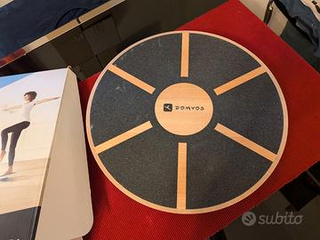 Tavola legno equilibrio caviglia BALANCEBOARD nera