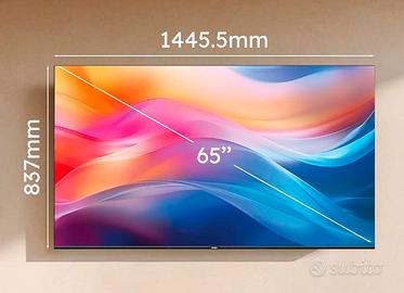 Nuovo e in scatola Smart TV Haier  65" QLED 4K 