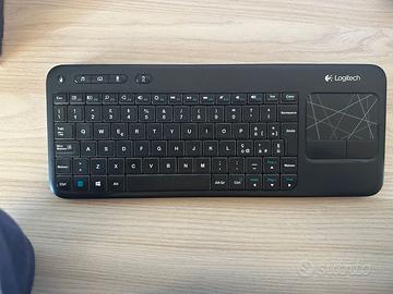 Tastiera Logitech mod. K400r con touchPad
