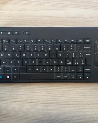 Tastiera Logitech mod. K400r con touchPad