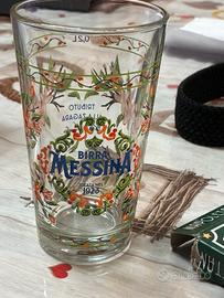 Bicchiere birra Messina