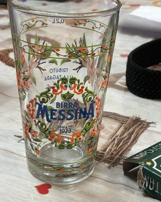 Bicchiere birra Messina
