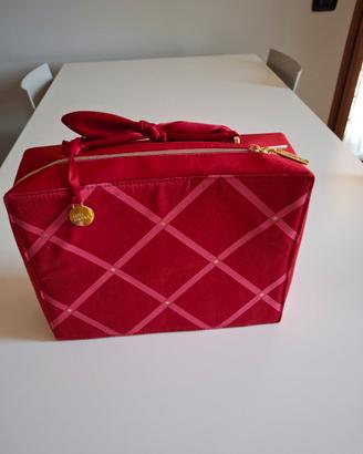 Beauty Case Estée Lauder rosso grande vanity gi