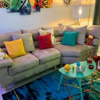 🛋️ Divano angolare 240 cm con penisola